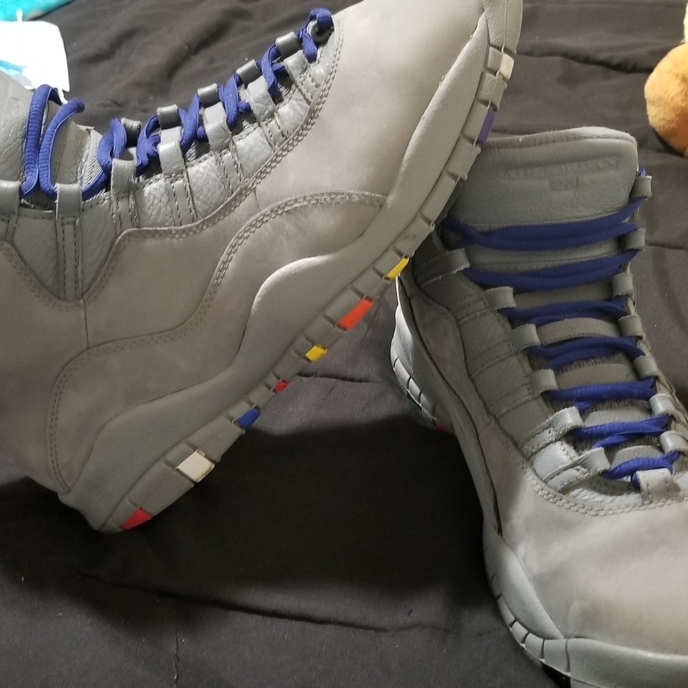 Air jordan 10's  cool gray